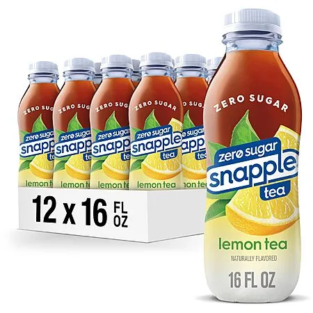 Snapple Zero Lemon 16 oz 12-Pack