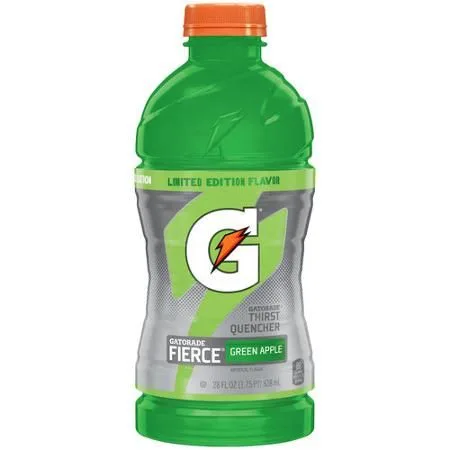 Gatorade Fierce Green Apple 28 oz 15-Pack