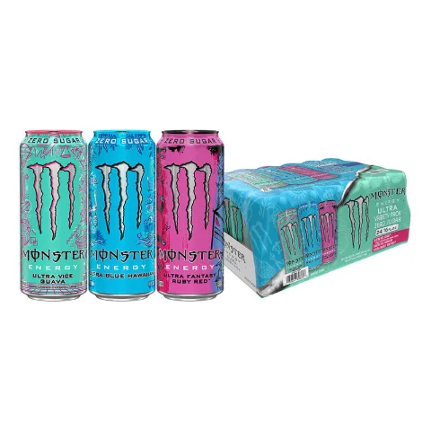 Monster Ultra Variety Pack (Guava/Blue/Fantasy) 16 oz 24-Pack