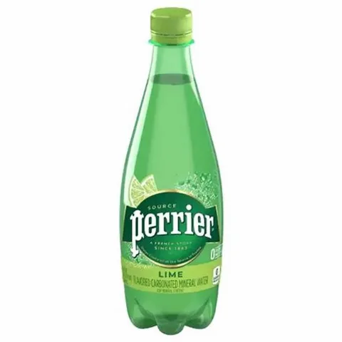 Perrier Lime Plastic Bottle 500 ml 24-Pack
