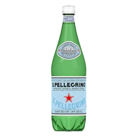 San Pellegrino Plastic Bottle 1 L (33.8 oz) 12-Pack