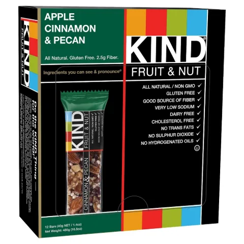 Kind Bars Apple Cinnamon & Pecan 40 g 12-Pack