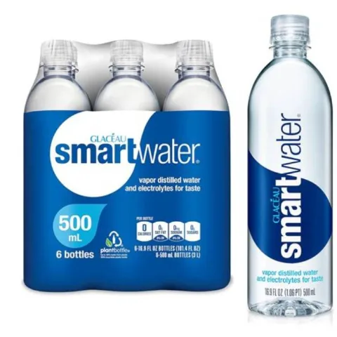 Smartwater 16.9 oz (500 ml) 24-Pack