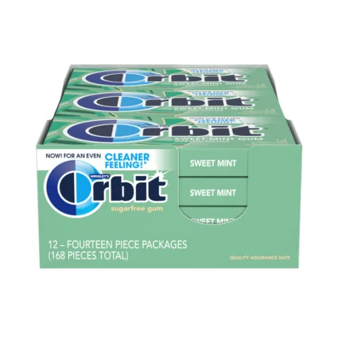 Orbit Sweet Mint 14 Pieces 12-Pack