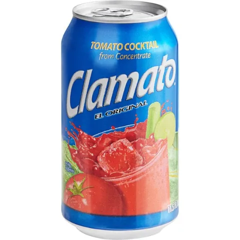 Clamato Juice Can 5.5 oz 24-Pack