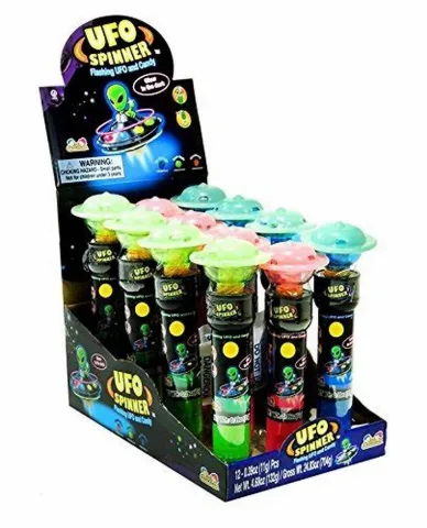 Kidsmania UFO Spinner 0.39 oz 12-Count