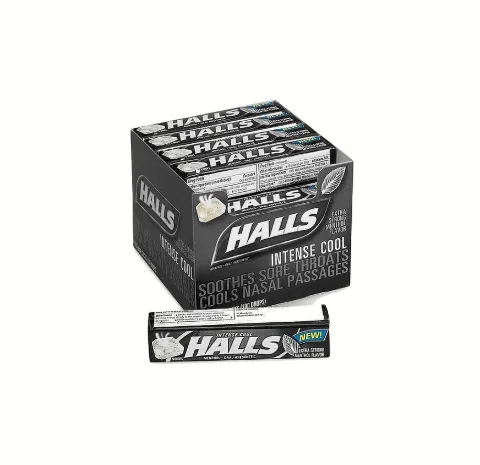 Halls Intense Cool 9 Drops 20-Pack