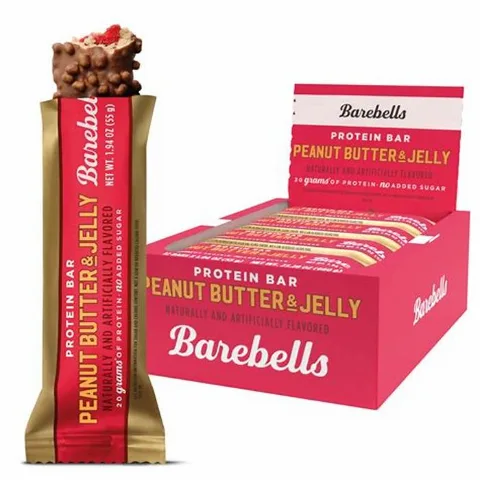 Barebells Protein Bar Peanut Butter & Jelly 55 g 12-Pack