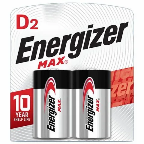 Energizer D 2-Pack 6-Count