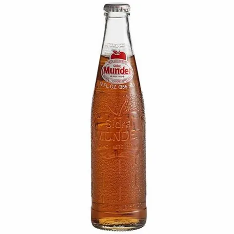 Jarritos Sidral Mundet Apple Glass 24-Pack