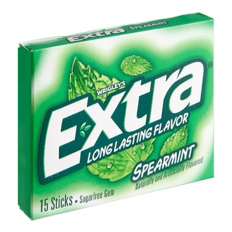 Extra Spearmint 15 Sticks 10-Pack