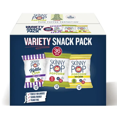 SkinnyPop Variety Pack 0.5 oz 36-Count