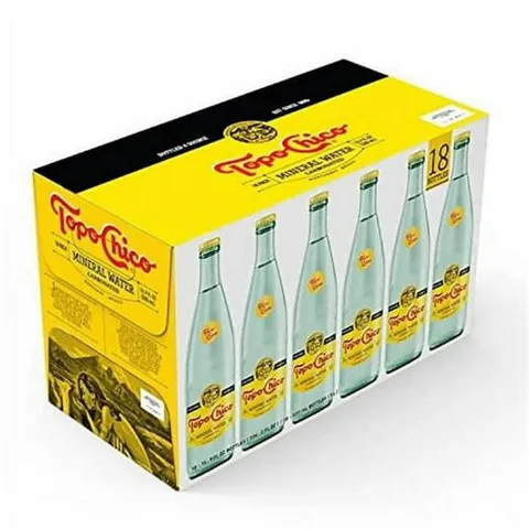 Topo Chico Sparkling Water 16.9 oz 18-Pack