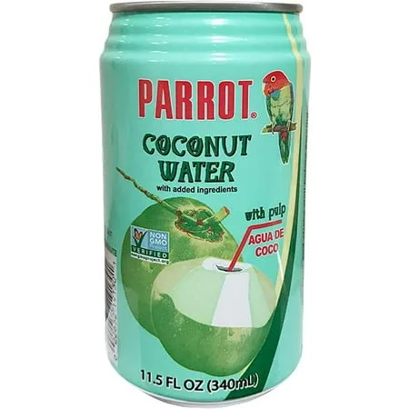Parrot Coconut Water with Pulp 11.2 oz 24-Pack