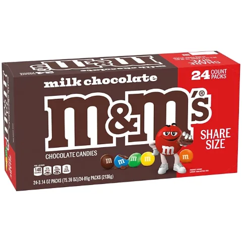 M&M's Milk Chocolate Tear 'n Share 24-Pack