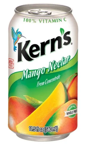 Kern's Nectar Mango 11 oz 24-Pack