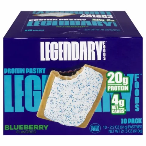 Legendary Protein Pastry Blueberry 2.2 oz 10-Pack