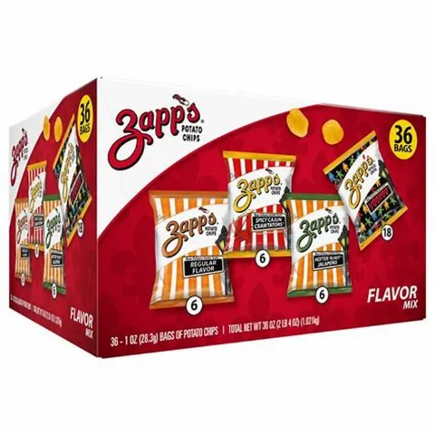 Zapp's Potato Chip Variety 1 oz 36-Pack