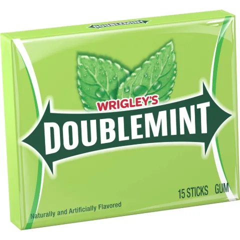 Wrigley's Doublemint Slim Pack 15 Sticks 10-Pack