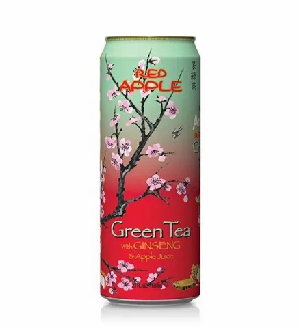 Arizona Green Tea Red Apple 23.5 oz 24-Pack