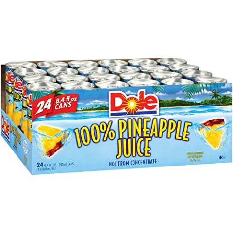 Dole Pineapple Juice Small Can 8.4 oz 24-Pack