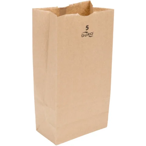 Brown Paper Bag #5 5 lb 500-Count
