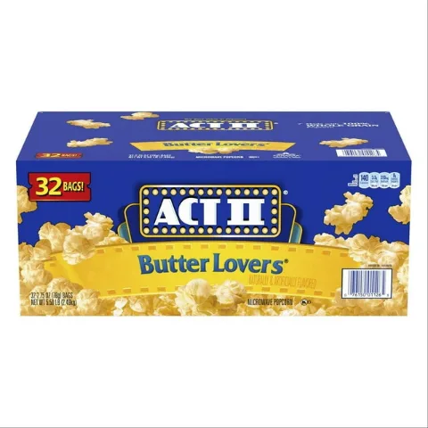 Act II Butter Lovers Popcorn 2.75 oz 32-Pack