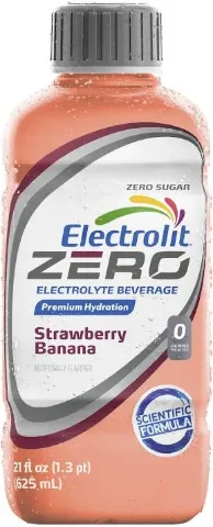 Electrolit Zero Strawberry Banana 21 oz 12-Pack