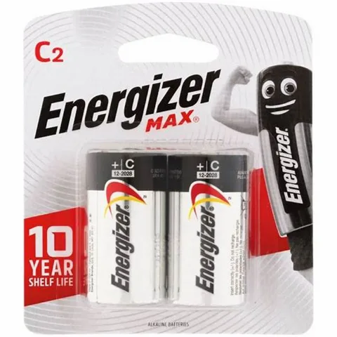 Energizer C 2-Pack 6-Count