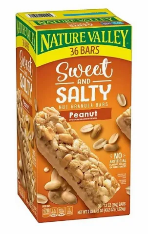 Nature Valley Sweet and Salty Peanut Granola Bar 1.2 oz 36-Pack