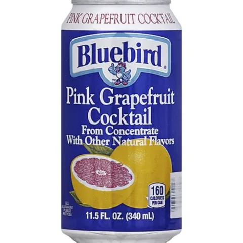 Blue Bird Pink Grapefruit Can 12 oz 24-Pack
