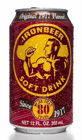 Ironbeer Soda 12 oz 24-Pack